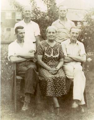 The Allsup family in 1937, 21k