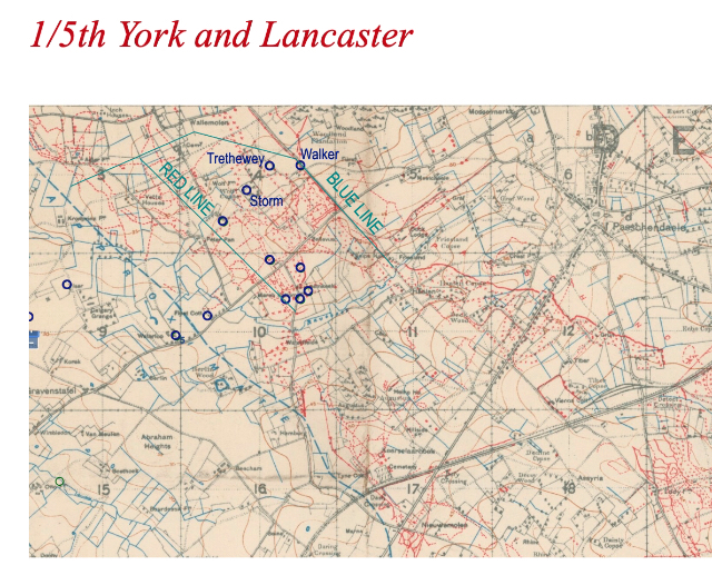 Concentration map - 5th York and Lancaster