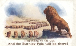 Burnley Pals Postcard